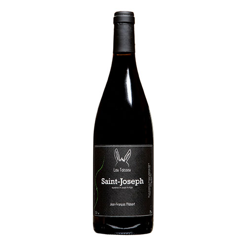 a bottle of st joseph wine